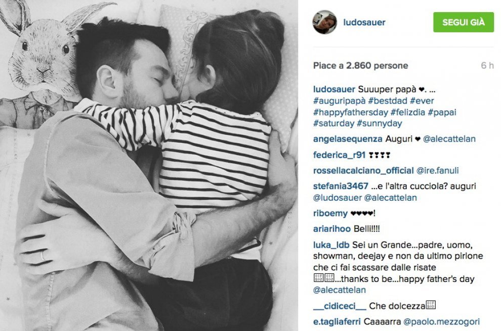 La Festa del papà è social: gli auguri dei vip 
