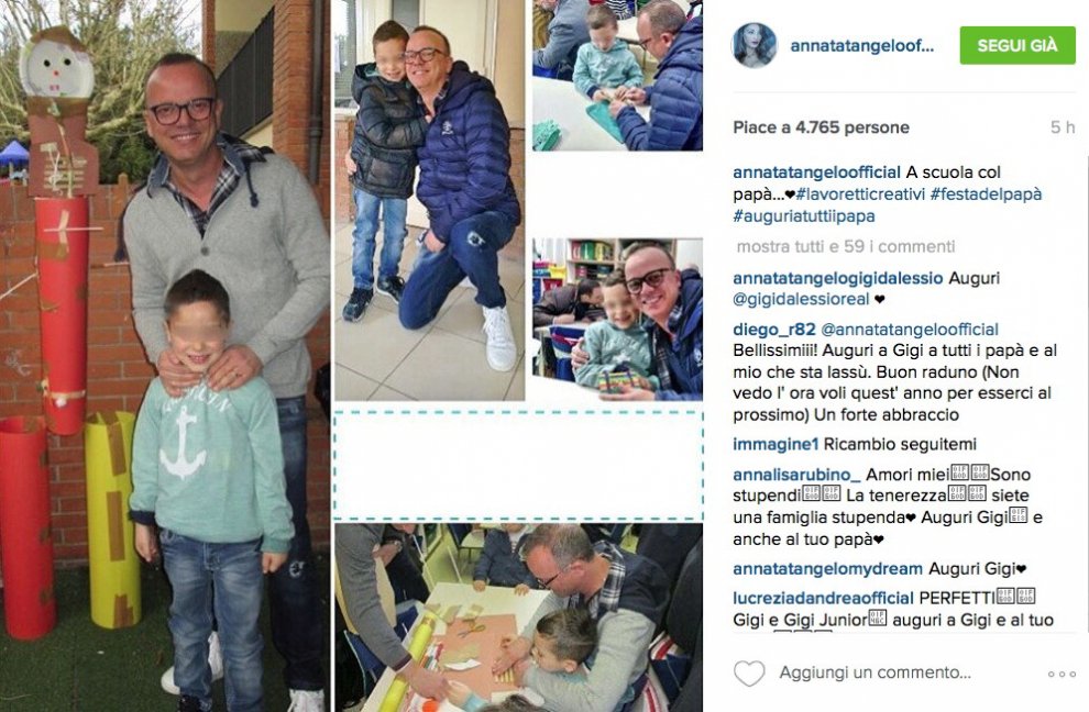 La Festa del papà è social: gli auguri dei vip 