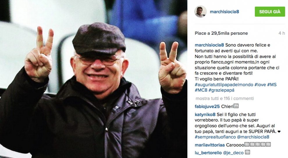 La Festa del papà è social: gli auguri dei vip 