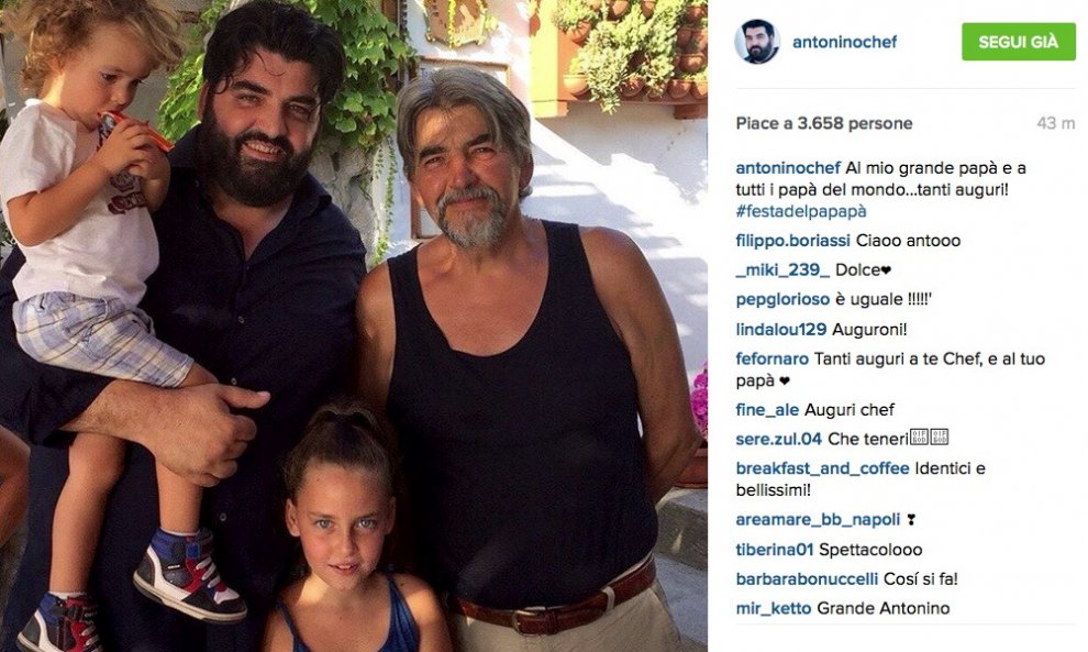 La Festa del papà è social: gli auguri dei vip 