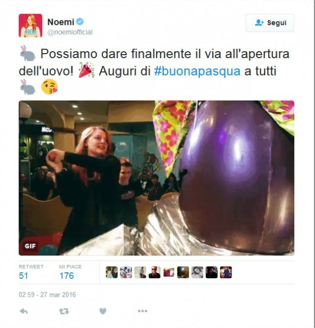 Pasqua social: gli auguri su Twitter