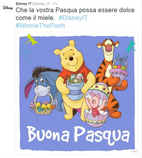Pasqua social: gli auguri su Twitter