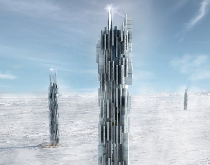 Un grattacielo di server, il data center del futuro