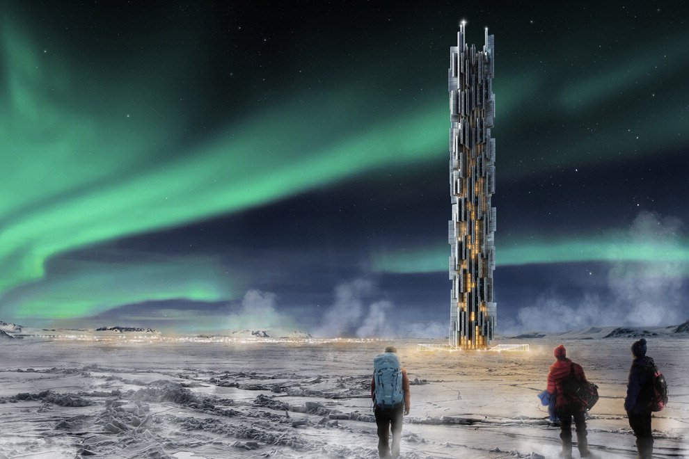 Un grattacielo di server, il data center del futuro