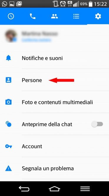 La cartella "segreta" di Facebook Messenger