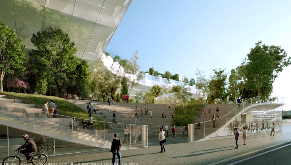 Mille alberi su una "barca": l'architettura parigina di domani riscatta le periferie