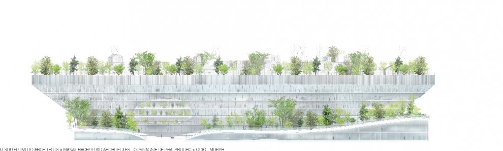 Mille alberi su una "barca": l'architettura parigina di domani riscatta le periferie