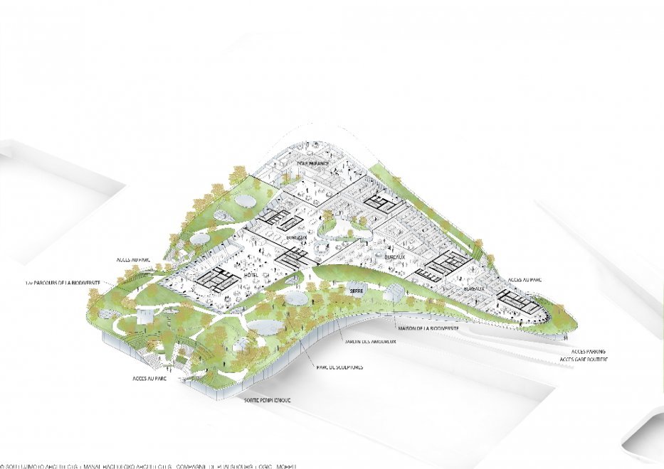 Mille alberi su una "barca": l'architettura parigina di domani riscatta le periferie