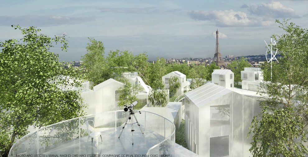 Mille alberi su una "barca": l'architettura parigina di domani riscatta le periferie
