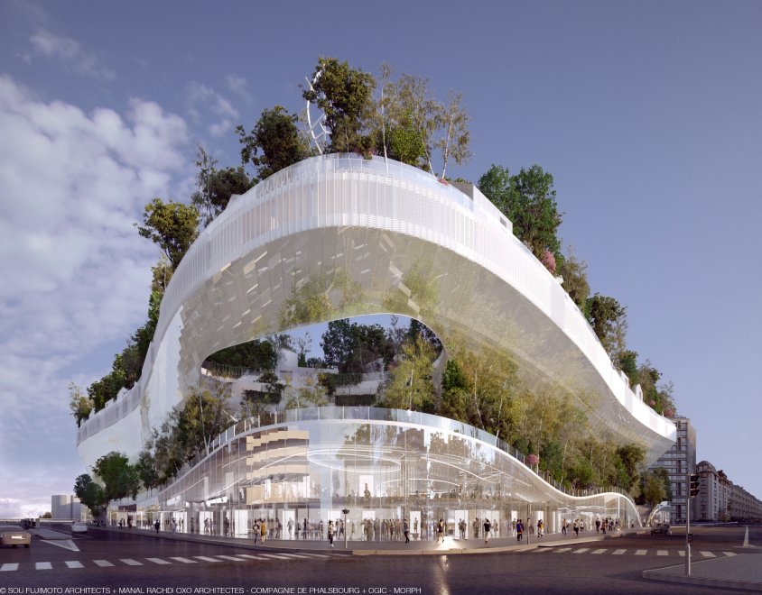 Mille alberi su una "barca": l'architettura parigina di domani riscatta le periferie