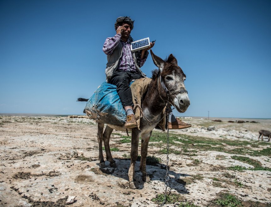 Turchia, pannelli solari sui muli per caricare lo smarphone: i pastori 2.0