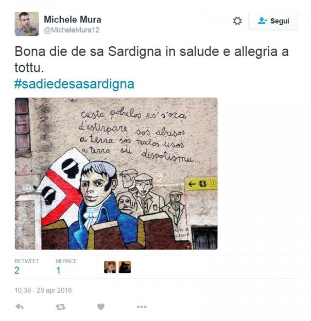 Spiagge, nuraghi e quattro mori: l'orgoglio sardo su Twitter per #SaDieDeSaSardigna 