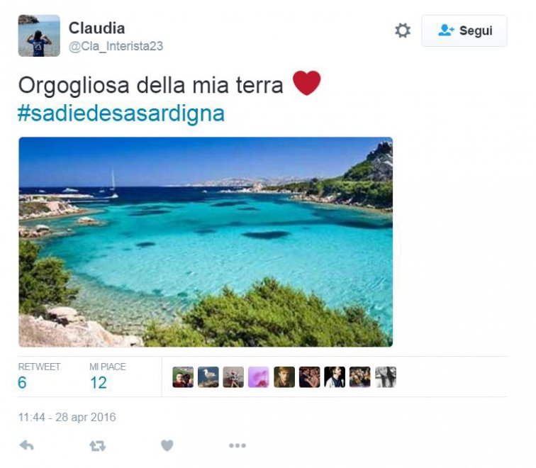 Spiagge, nuraghi e quattro mori: l'orgoglio sardo su Twitter per #SaDieDeSaSardigna 