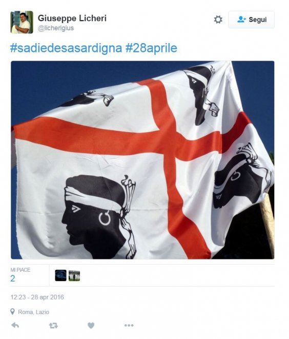 Spiagge, nuraghi e quattro mori: l'orgoglio sardo su Twitter per #SaDieDeSaSardigna 