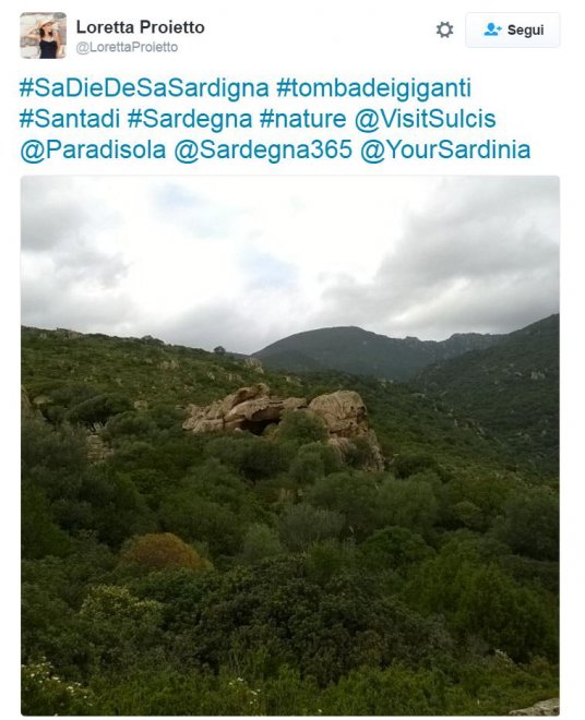 Spiagge, nuraghi e quattro mori: l'orgoglio sardo su Twitter per #SaDieDeSaSardigna 