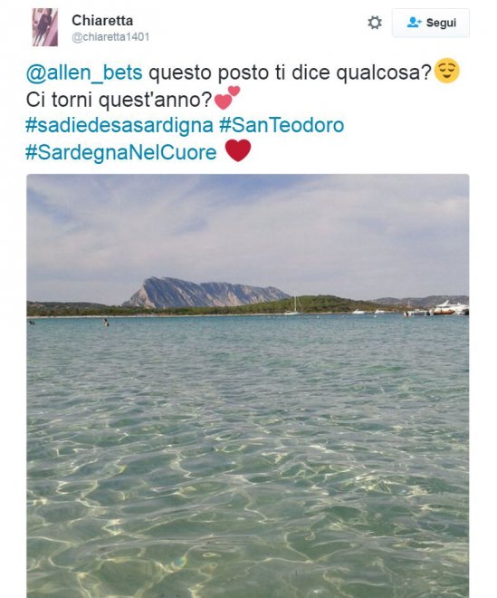 Spiagge, nuraghi e quattro mori: l'orgoglio sardo su Twitter per #SaDieDeSaSardigna 