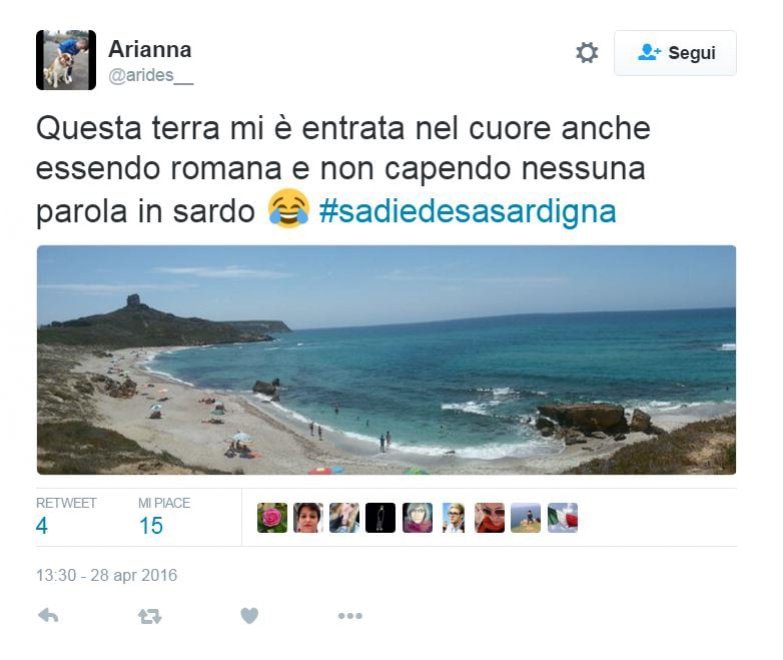 Spiagge, nuraghi e quattro mori: l'orgoglio sardo su Twitter per #SaDieDeSaSardigna 