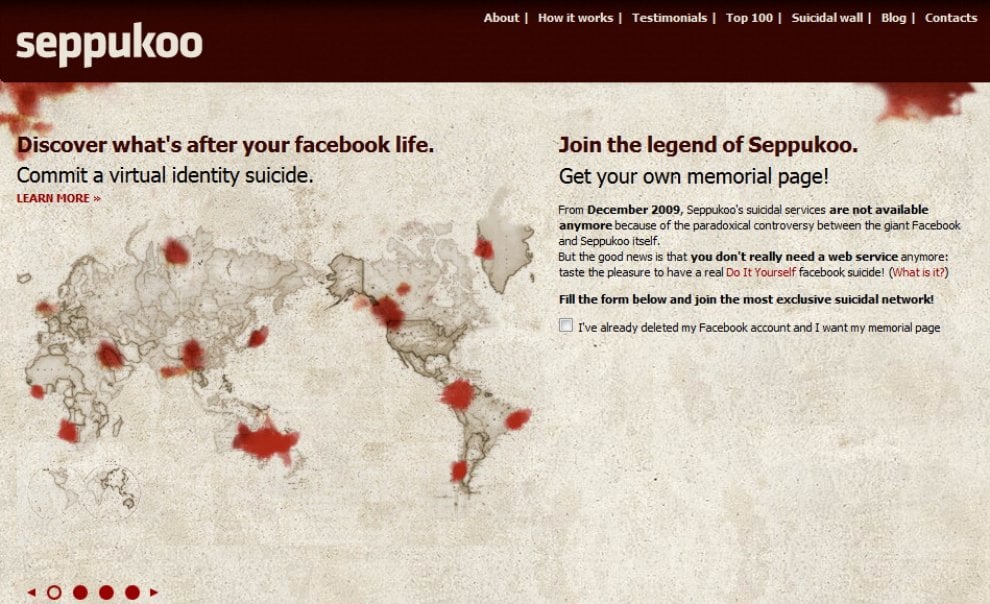 Come cancellarsi da social e web