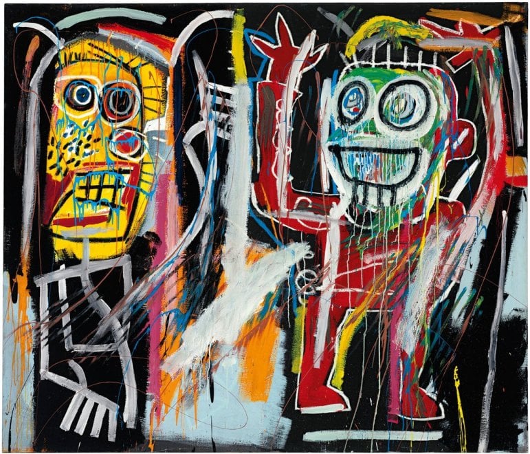 Basquiat da capogiro: il suo autoritratto venduto per 57 milioni di ...