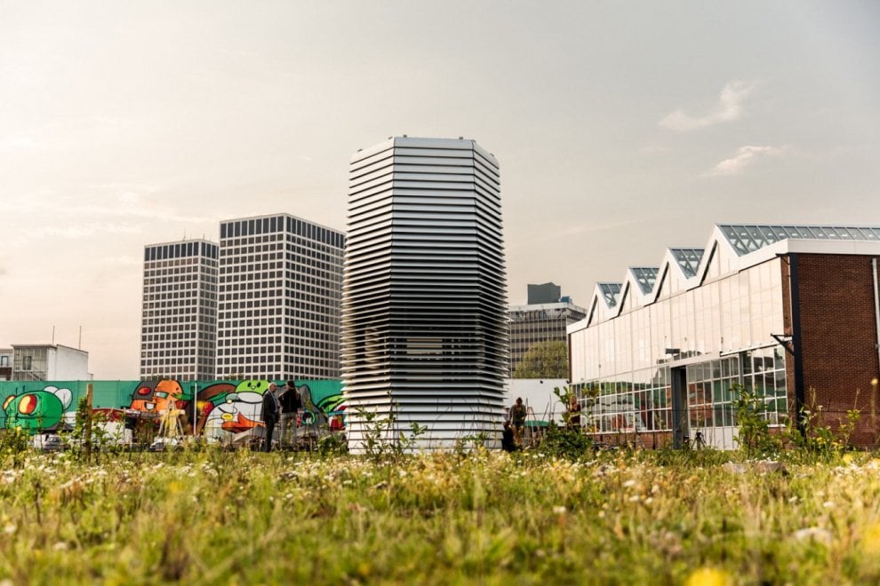 Rotterdam, ecco la torre mangia-smog