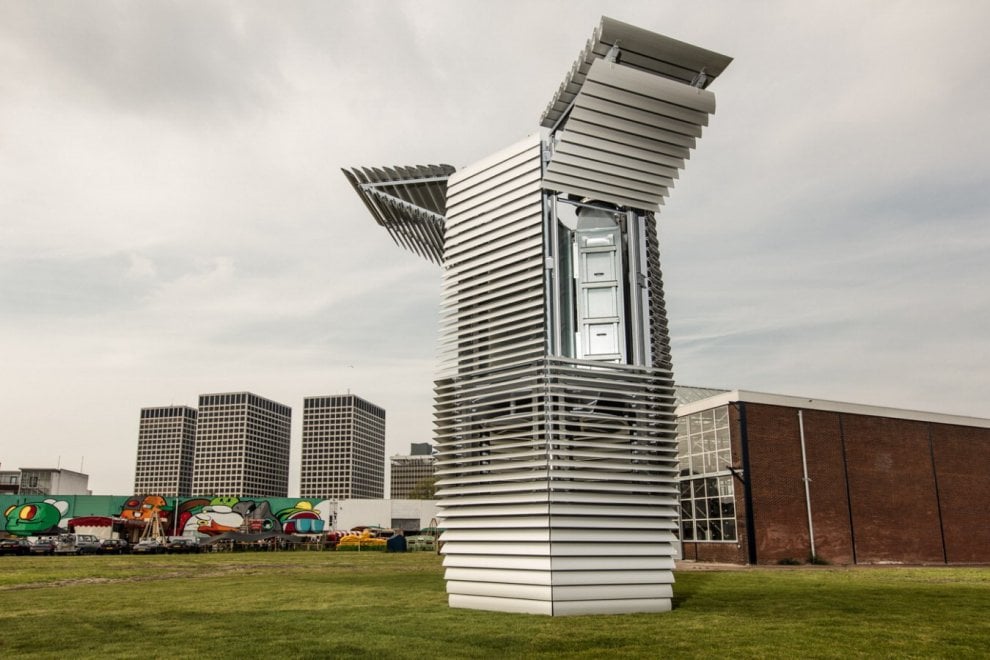 Rotterdam, ecco la torre mangia-smog
