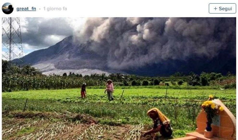 Eruzione apocalittica in Indonesia, il Sinabung uccide
