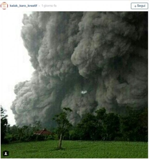 Eruzione apocalittica in Indonesia, il Sinabung uccide