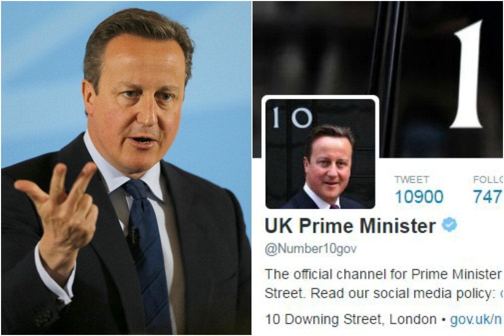 I leader europei più seguiti su Twitter: Cameron primo in classifica, Renzi secondo