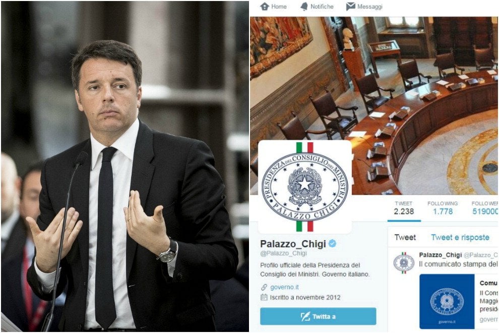 I leader europei più seguiti su Twitter: Cameron primo in classifica, Renzi secondo