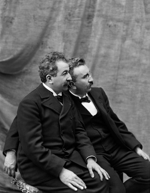 Auguste e Louis Lumière, i padri del cinema. Ma ci fu anche un nonno ...