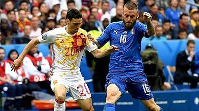Candreva va ko E' allarme De Rossi
