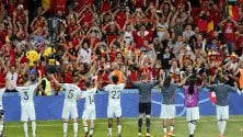 Bruciata bandiera belga indagine su tifosi italiani