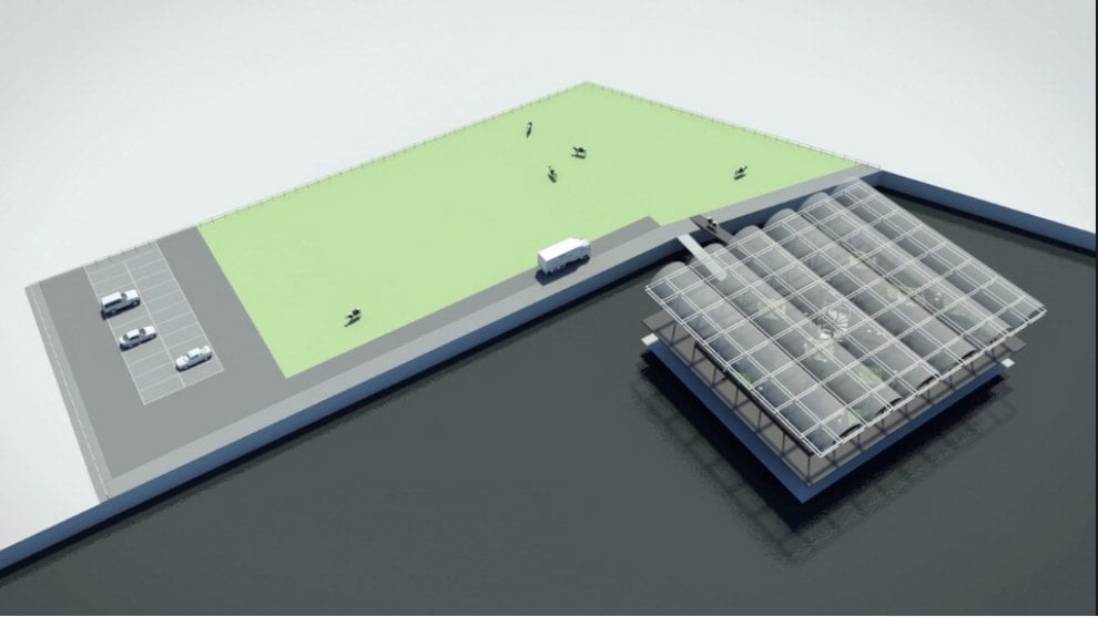 Rotterdam, il progetto della ''floating farm''