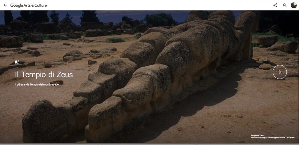 Google mette online lo spettacolo della Valle dei Templi di Agrigento