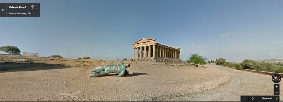 Google mette online lo spettacolo della Valle dei Templi di Agrigento