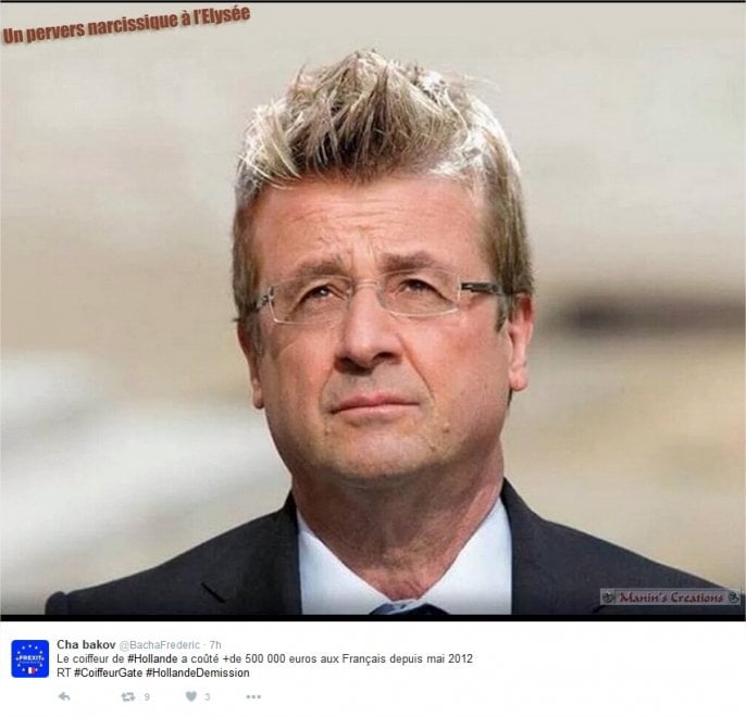Coiffeurgate in Francia: il parrucchiere di Hollande guadagna 10mila euro al mese