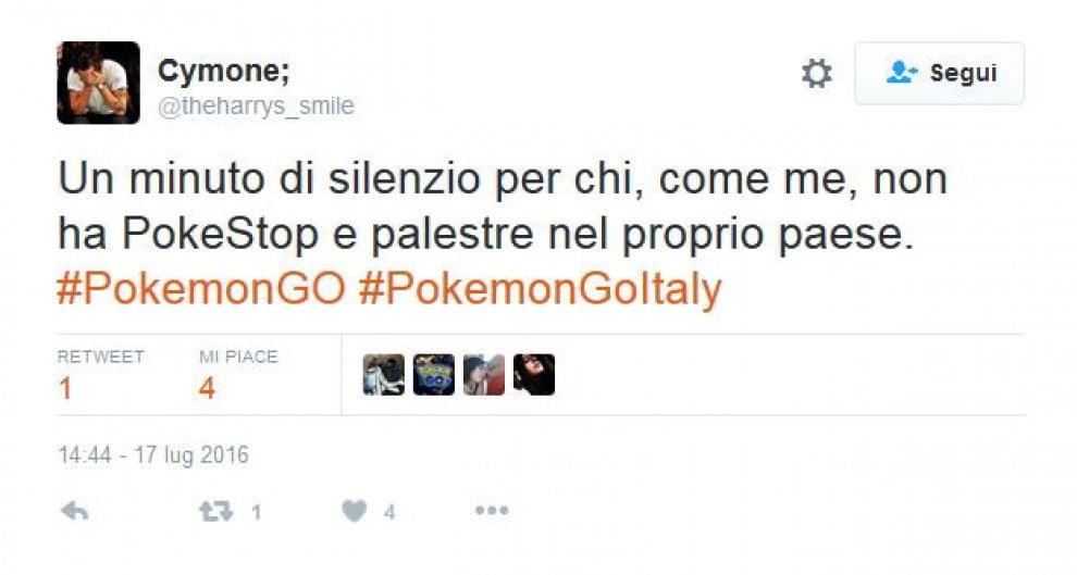 Pokémon Go è in Italia: le reazioni su Twitter