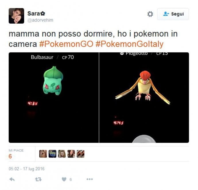 Pokémon Go è in Italia: le reazioni su Twitter