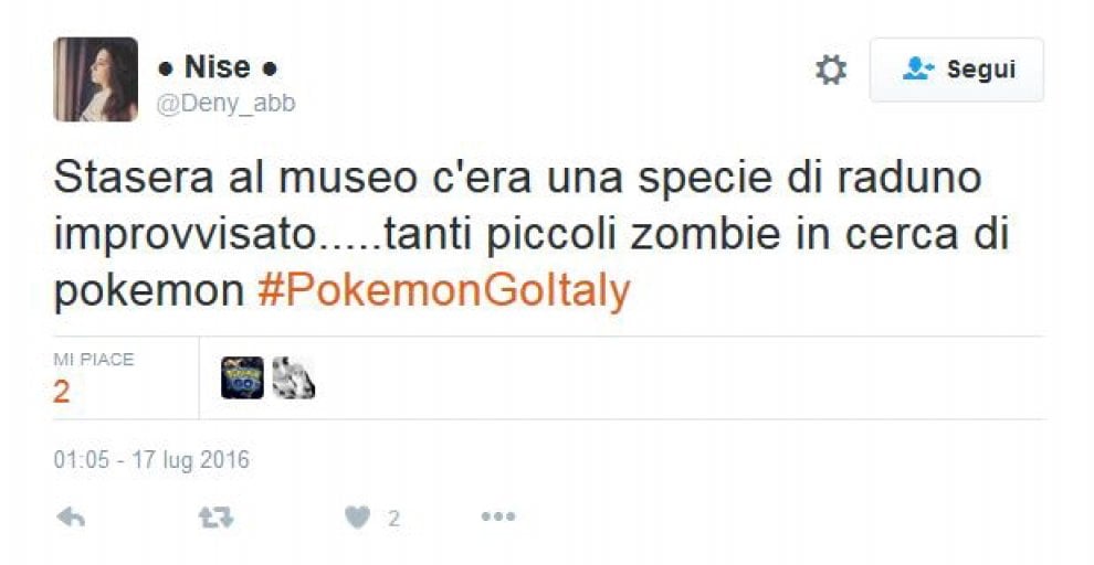 Pokémon Go è in Italia: le reazioni su Twitter