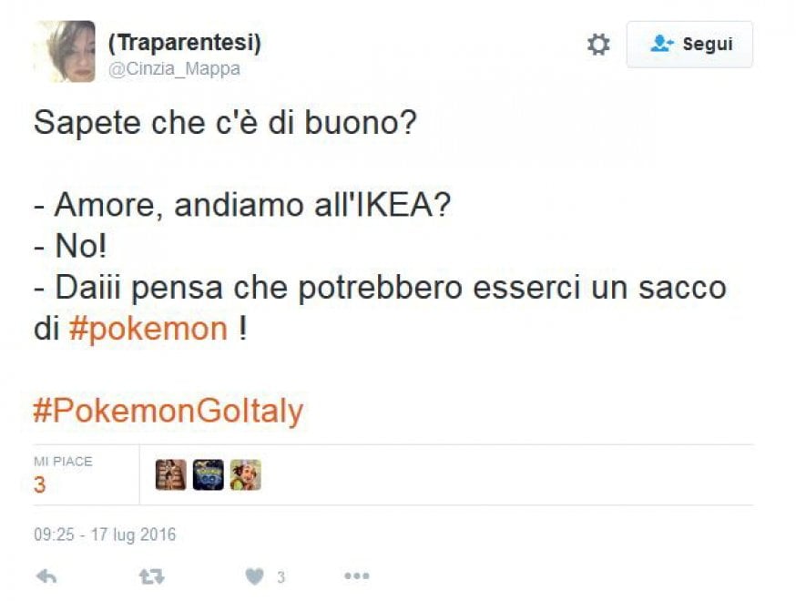 Pokémon Go è in Italia: le reazioni su Twitter