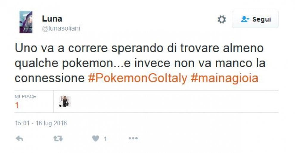 Pokémon Go è in Italia: le reazioni su Twitter