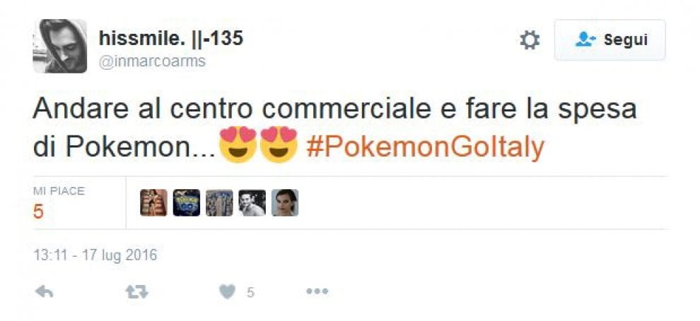 Pokémon Go è in Italia: le reazioni su Twitter