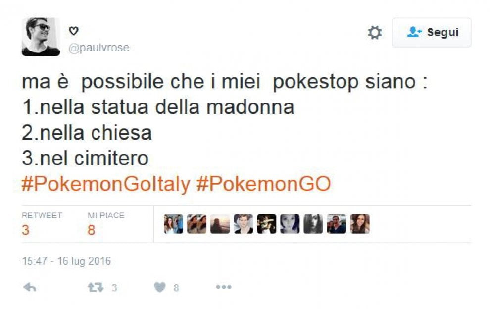 Pokémon Go è in Italia: le reazioni su Twitter