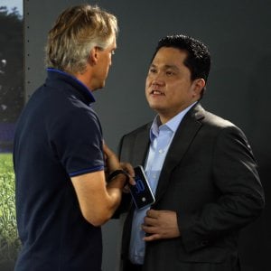 Inter, schiarita Mancini-Ausilio. Thohir: "Resta il nostro tecnico"