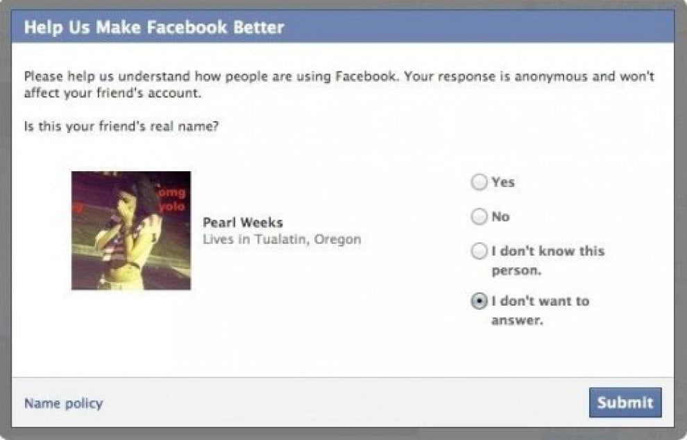  Quali nomi puoi usare su Facebook? 