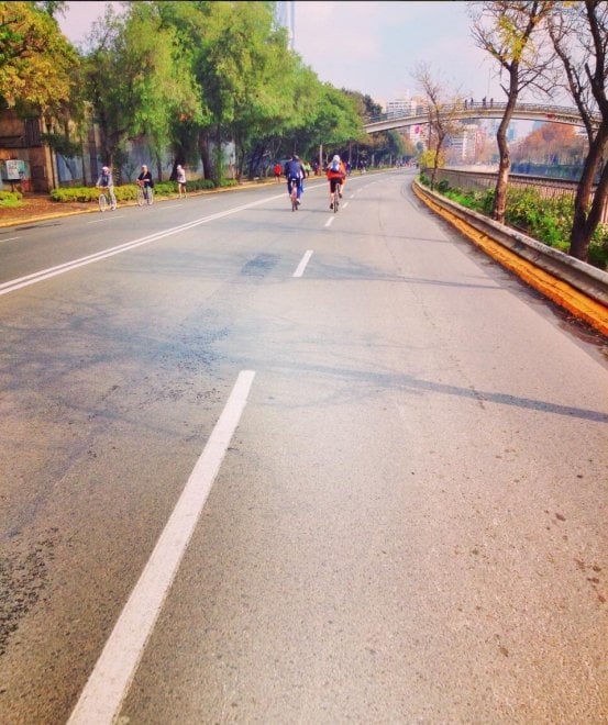 Dai Furiosos Ciclistas al bike sharing, Santiago pedala