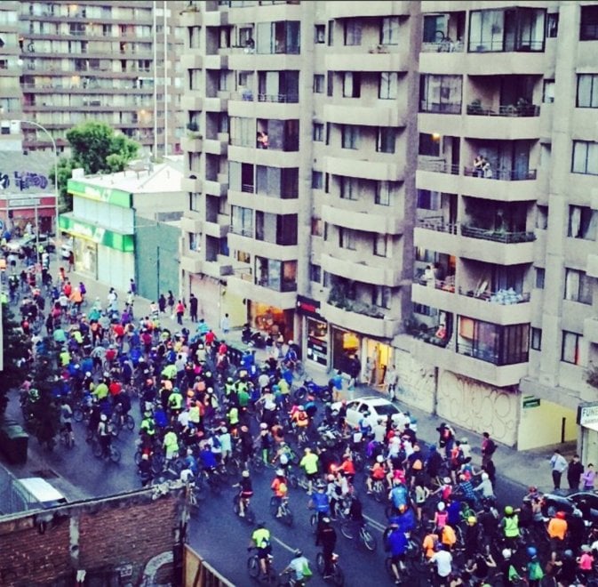 Dai Furiosos Ciclistas al bike sharing, Santiago pedala