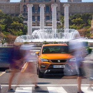 Debutto italiano al Parco Valentino, così la Ateca ha affascinato Torino