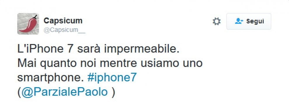#iPhone 7, ironia social: sale la febbre per il nuovo melafonino