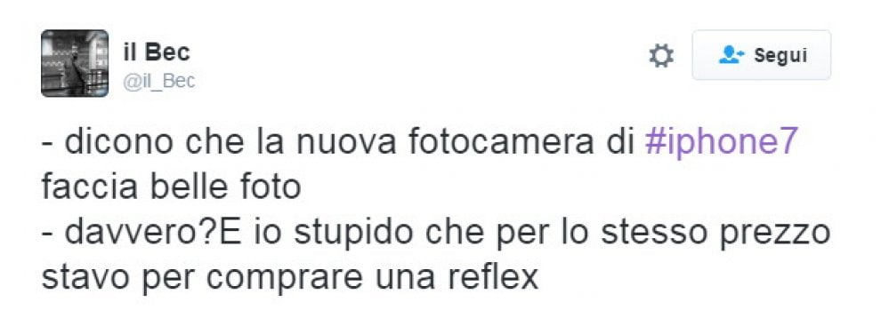 iPhone 7, "Se non stampa banconote non mi serve": l'ironia è social